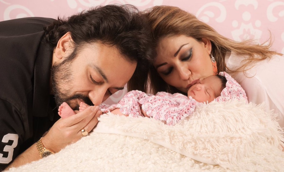 Adnan Sami Introduced His Baby Girl Medina Sami Khan To The World