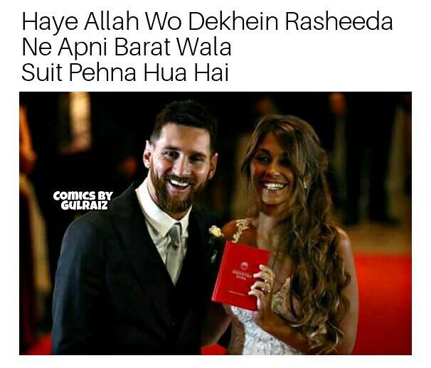 Messi's Wedding in a Desi Style!