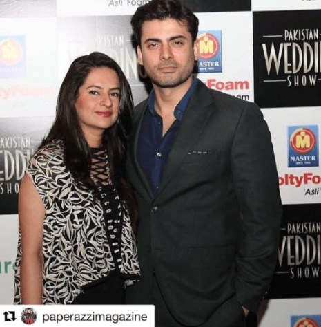 Fawad Khan And His Wife Attended The Launch Of 'Pakistan Wedding Show'