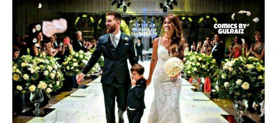 Messi’s Wedding in a Desi Style!