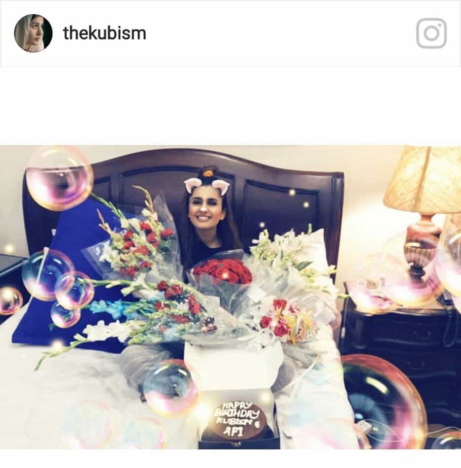 Kubra Khan Gives Us Birthday Celebration Goals!