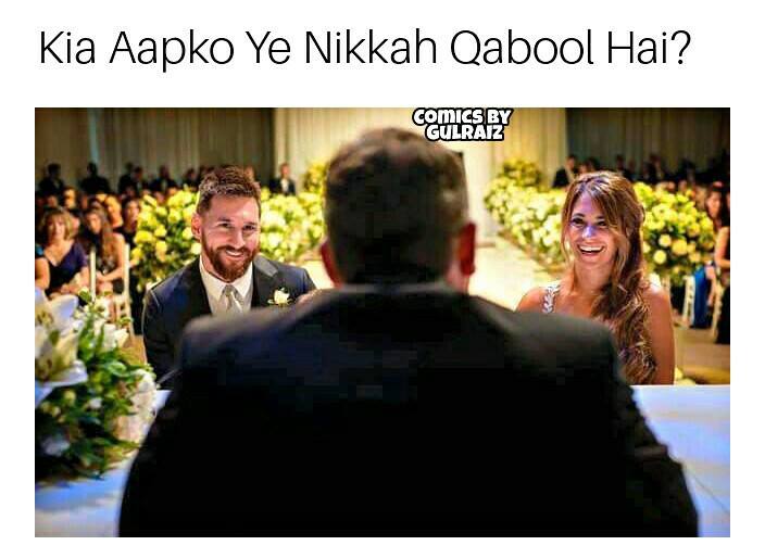 Messi's Wedding in a Desi Style!