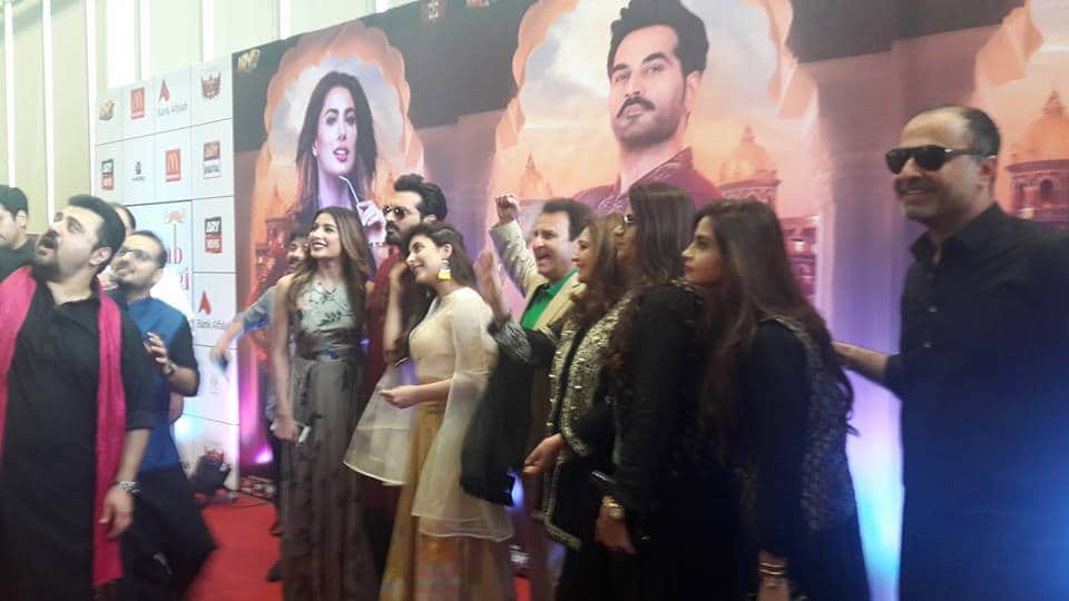 Cast Of 'Punjab Nahi Jaongi' At The Trailer Launch