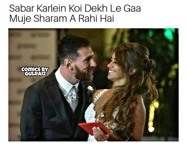 Messi's Wedding in a Desi Style!