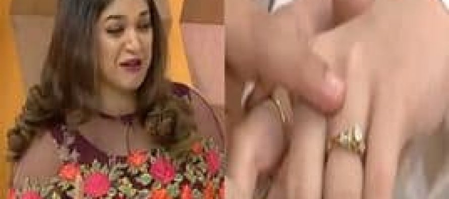 Sanam’s Response On Aiman’s Engagement Ring!