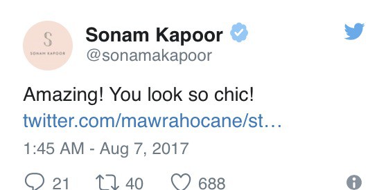 Look At Mawra And Sonam's Twitter Exchange