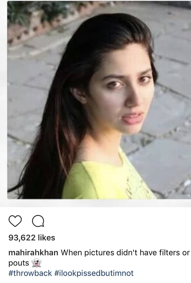 Mahira Khan In A Throwback Mood