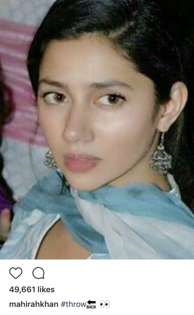 Mahira Khan In A Throwback Mood