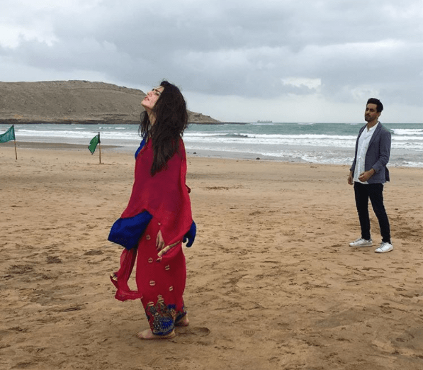 Bilal Khan & Zara Noor Shooting OST For Upcoming Drama Serial