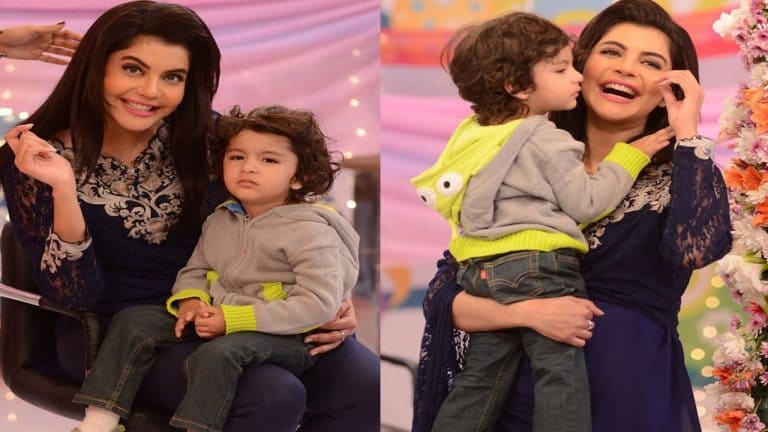 Nida Yasir’s Son First Day At School!