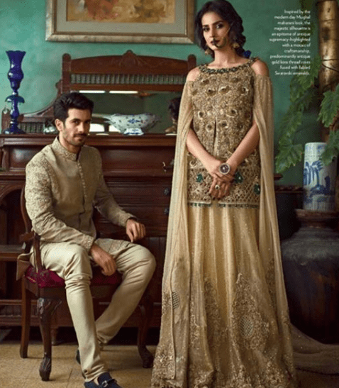 Saba Qamar & Shahzad Noor's Shoot For Vogue India