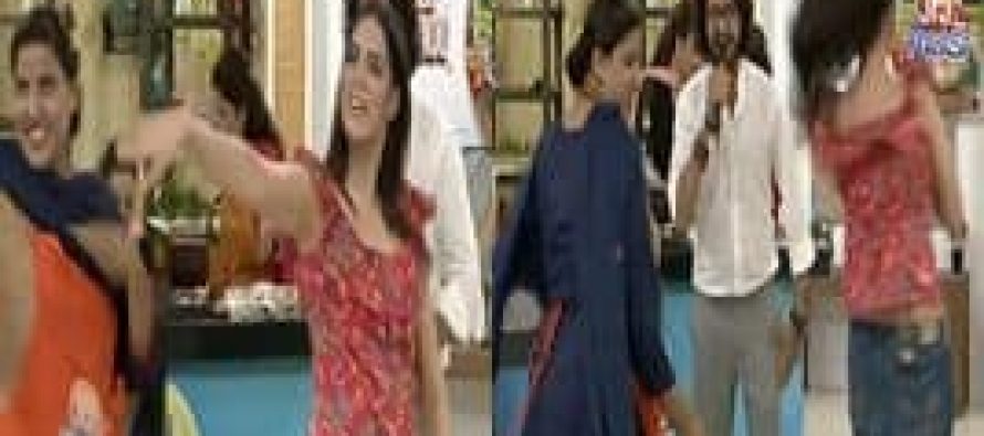 Saima Azhar’s Dance with Her Maid in Sanam Jung’s Morning Show