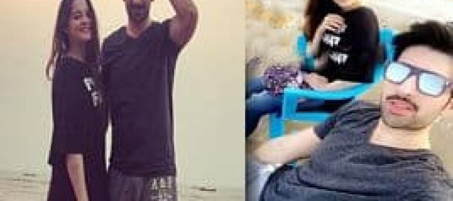 Aiman Khan and Muneeb Butt Enjoying At a French Beach!