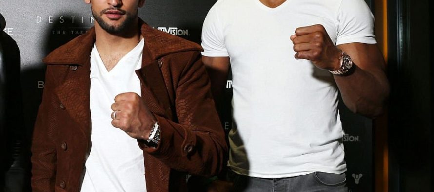 Amir Khan Buries the Hatchet with Anthony Joshua