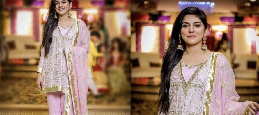 Look At The Gorgeous Sanam Baloch At A Family Wedding