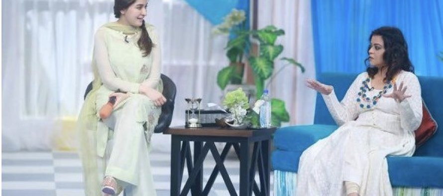 Maria Wasti Promotes Malkin On Geo Subah Pakistan