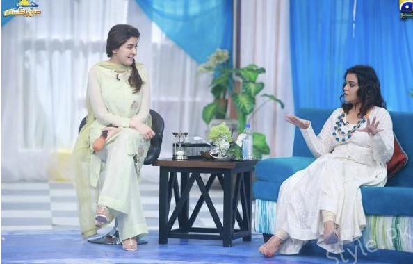 Maria Wasti Promotes Malkin On Geo Subah Pakistan