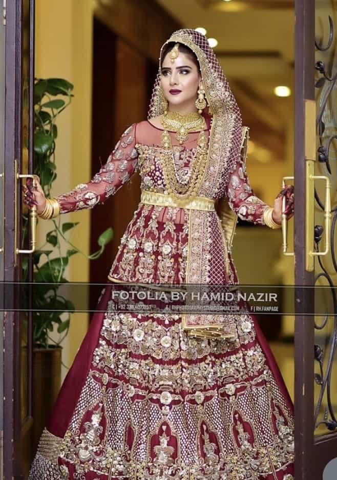 Sheen Javed's Beautiful Bridal Photoshoot | Reviewit.pk