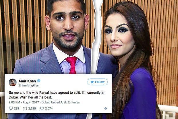 Boxer Amir Khan can Lose Half his Fortune in Divorce Case!