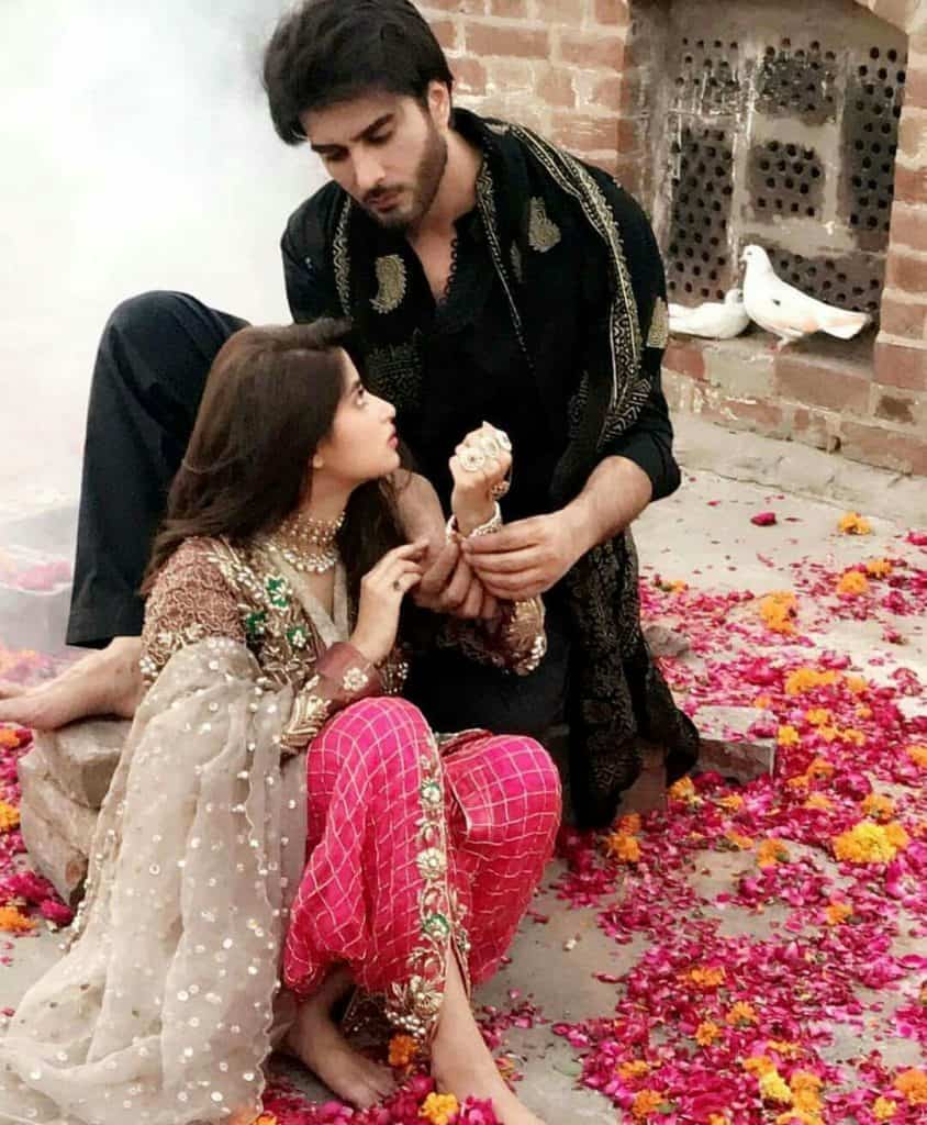 Imran Abbas and Sajal Aly's Shoot For Noor ul Ain!