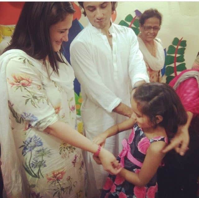 Ali Zafar and Wife Ayesha Spent Their Sunday with Kids at SOS