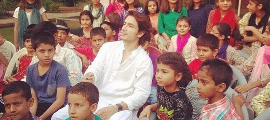 Ali Zafar and Wife Ayesha Spent Their Sunday with Kids at SOS