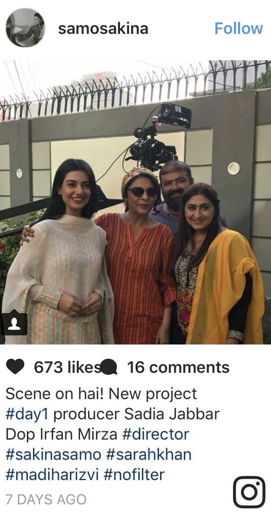 Sarah Khan And Aagha Ali Coming Together Again