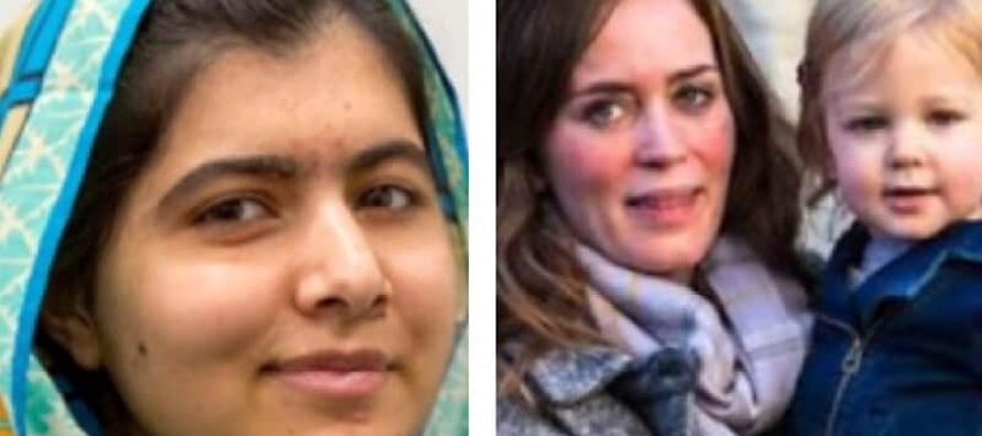 Malala Yousafzai Supported By Actress Emily Blunt