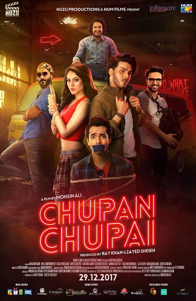 Ahsan-Neelam Starrer Chupan Chupai's Official Poster Revealed