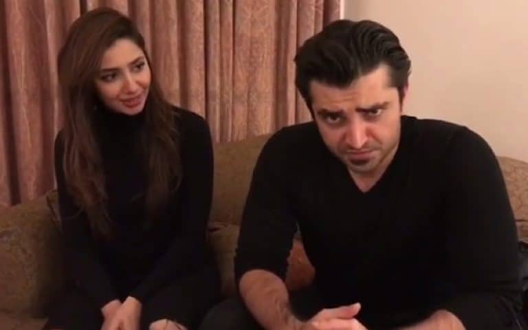 Hamza Ali Abbasi Promotes Verna In Punjabi