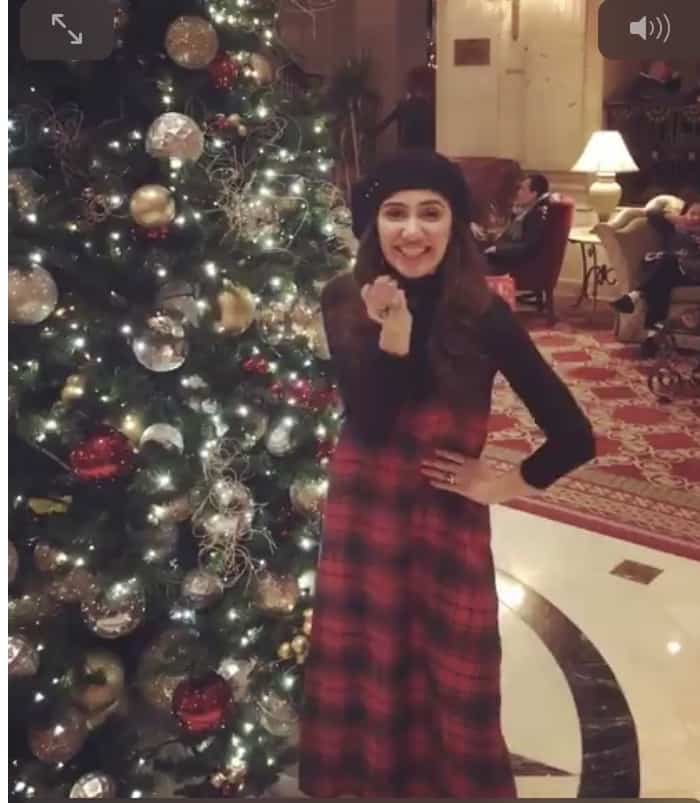 Celebrities Enjoy Christmas 2017