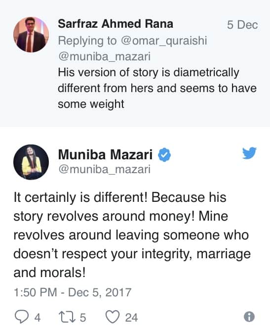 Muniba Mazari’s Ex-Husband Sues Her For 10 Million