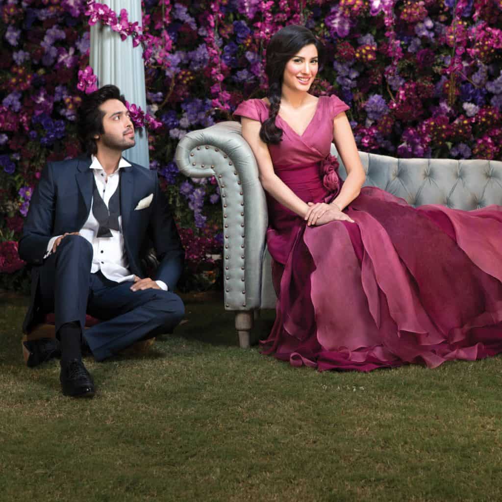 Fahad Mustafa And Mehwish Hayat Together In Load Wedding 