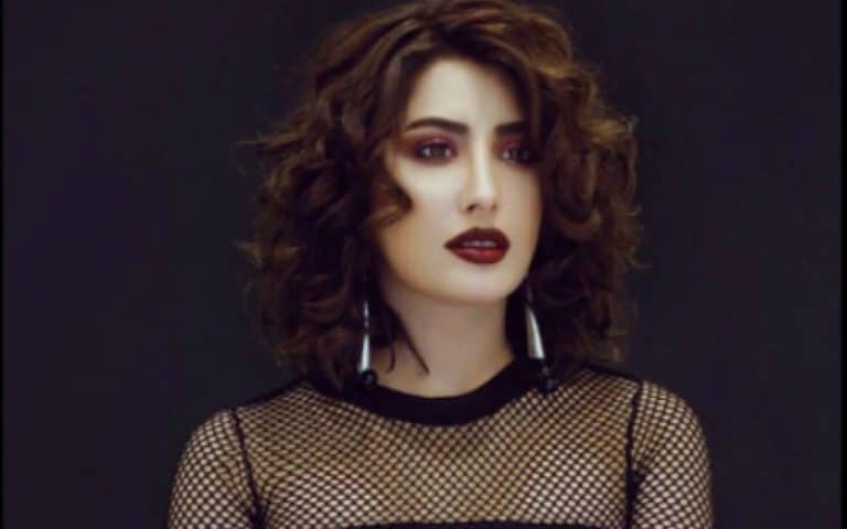 Mehwish Hayat Wears Black To Stand Up For Women’s Rights
