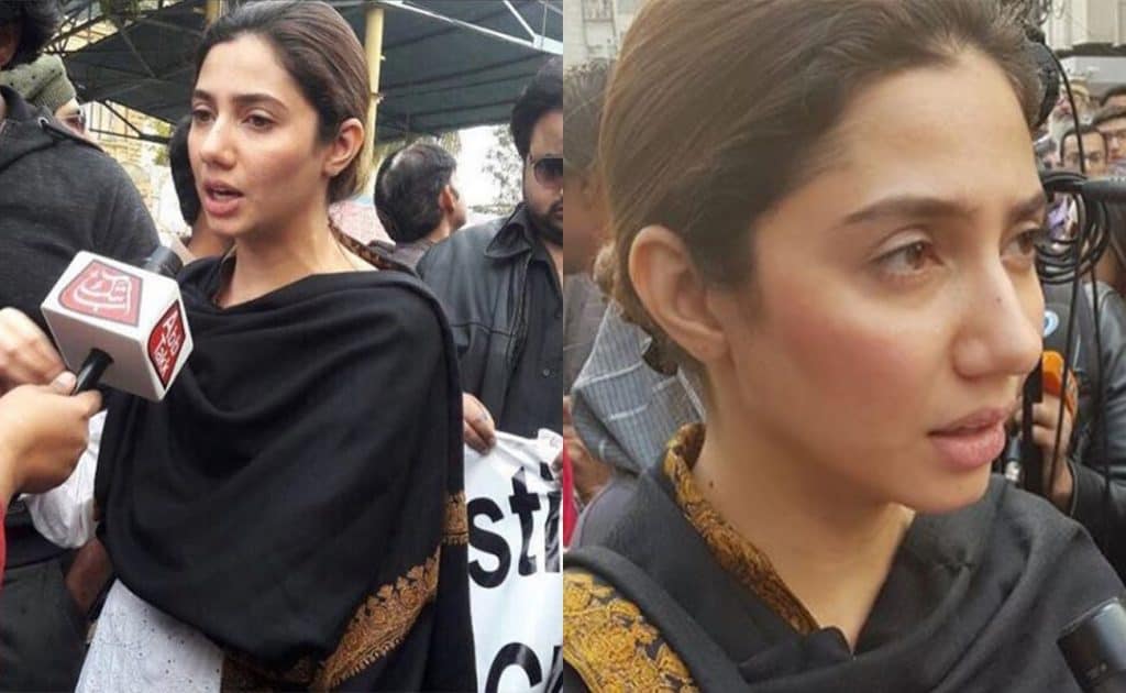 Celebrities Protest On The Roads For Zainab