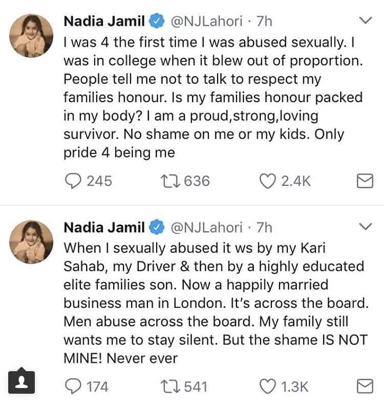 Nadia Jamil Speaks Up About The Sexual Abuse She Faced