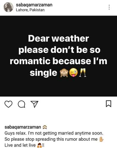 I Am Single: Saba Qamar!