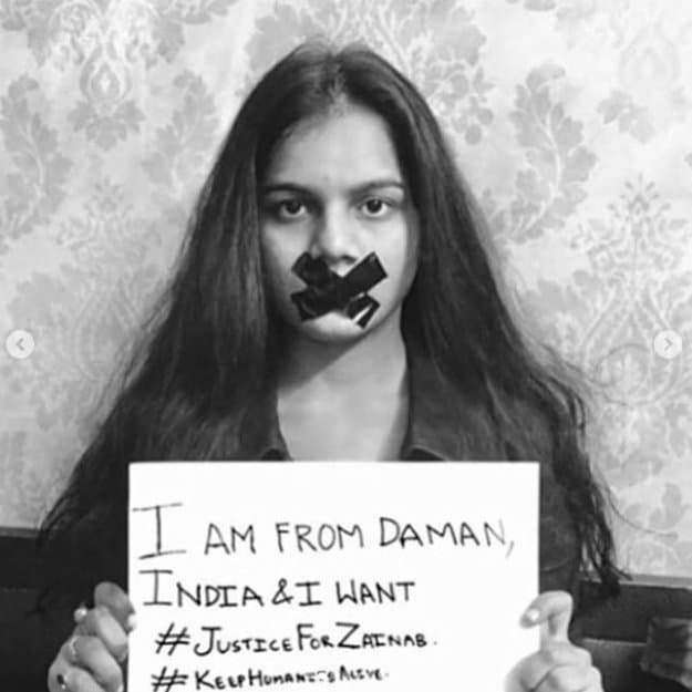 Cara Delevingne Supports #JusticeforZainab