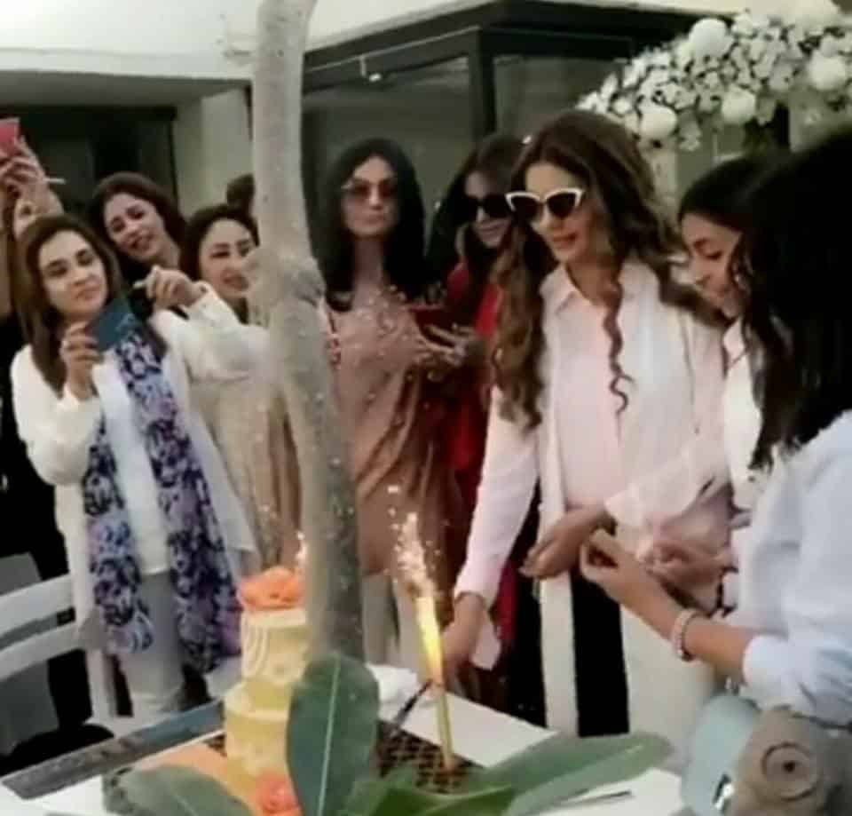 Nida Yasir Celebrates Her 45th Birthday In Style