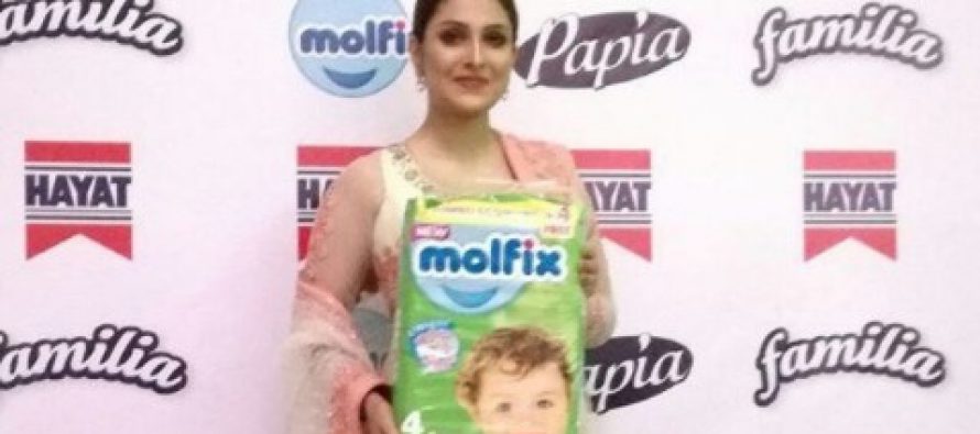 Ayeza Khan Becomes The Brand Ambassador of Molfix