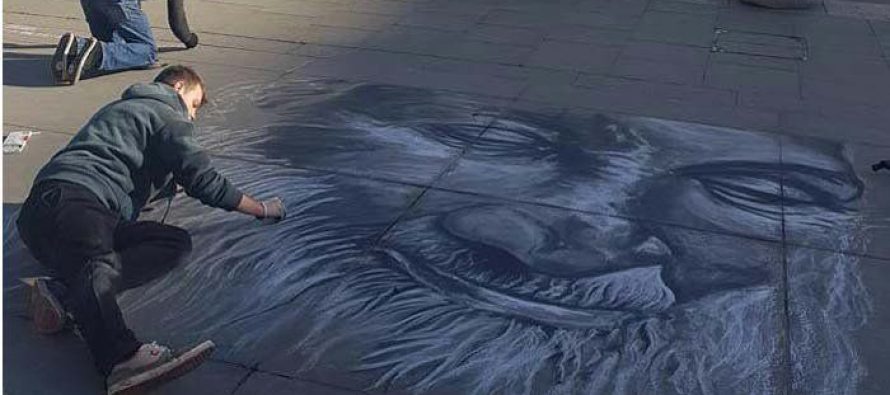 British Artist Pays Tribute To Edhi Sahab