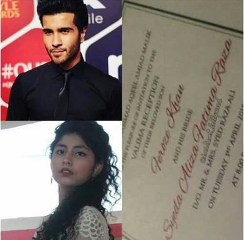 Feroze Khan Is Tying The Knot This Month!