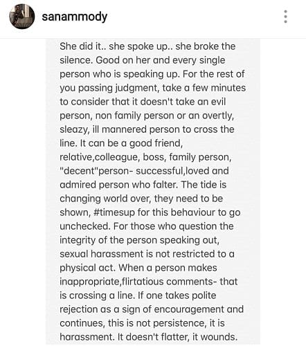 Sanam Saeed Shares Her Views On Sexual Harassment!
