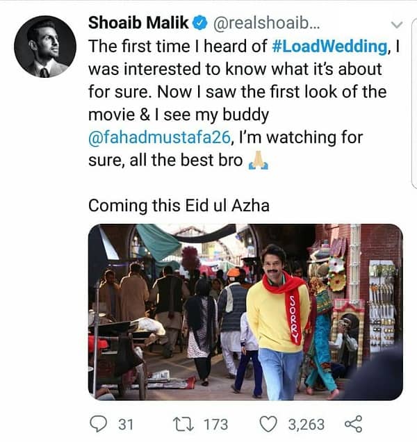 Celebrities React To Fahad Mustafa's Look For Load Wedding!