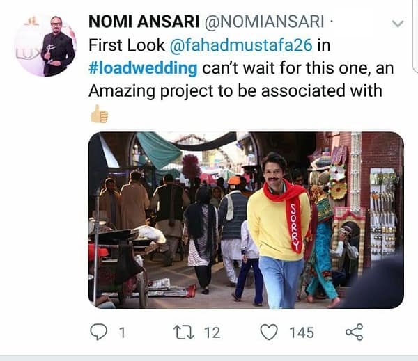 Celebrities React To Fahad Mustafa's Look For Load Wedding!