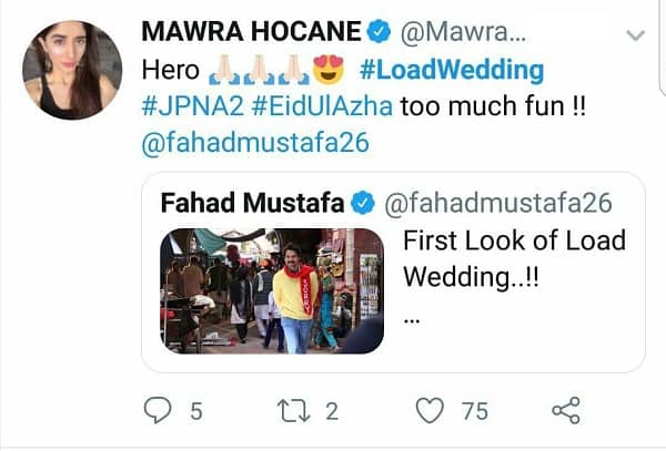Celebrities React To Fahad Mustafa's Look For Load Wedding!