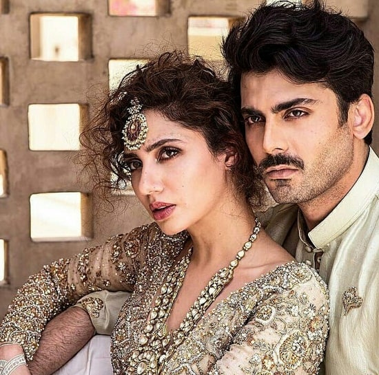 Fawad Khan And Mahira Khan's Shoot For Brides Today!