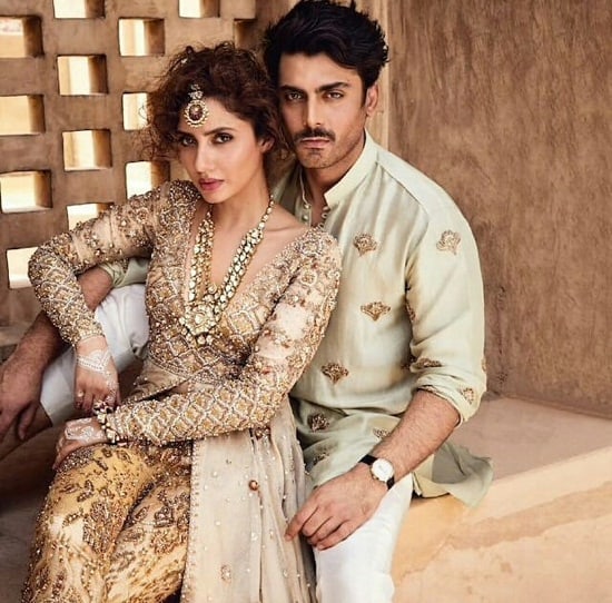 Fawad Khan And Mahira Khan's Shoot For Brides Today!