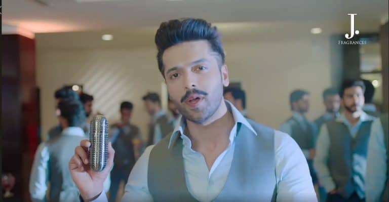 Fahad Mustafa’s J. Ad Is A Copy Of David Beckham’s Ad!