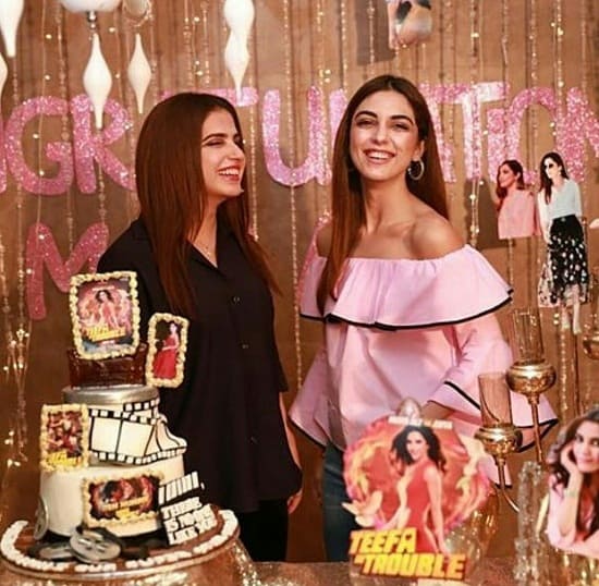 Maya Ali Celebrates Teefa In Trouble Success!